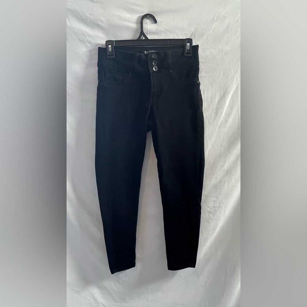 Blue Savvy Black Jeans